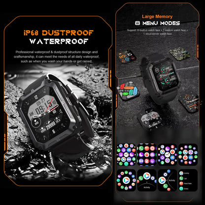 C20 PRO Waterproof Smart Watch